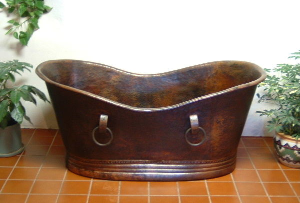 Copper Bath Tub | Copper Soaking Tub | Custom Copper Bathtub - Tina